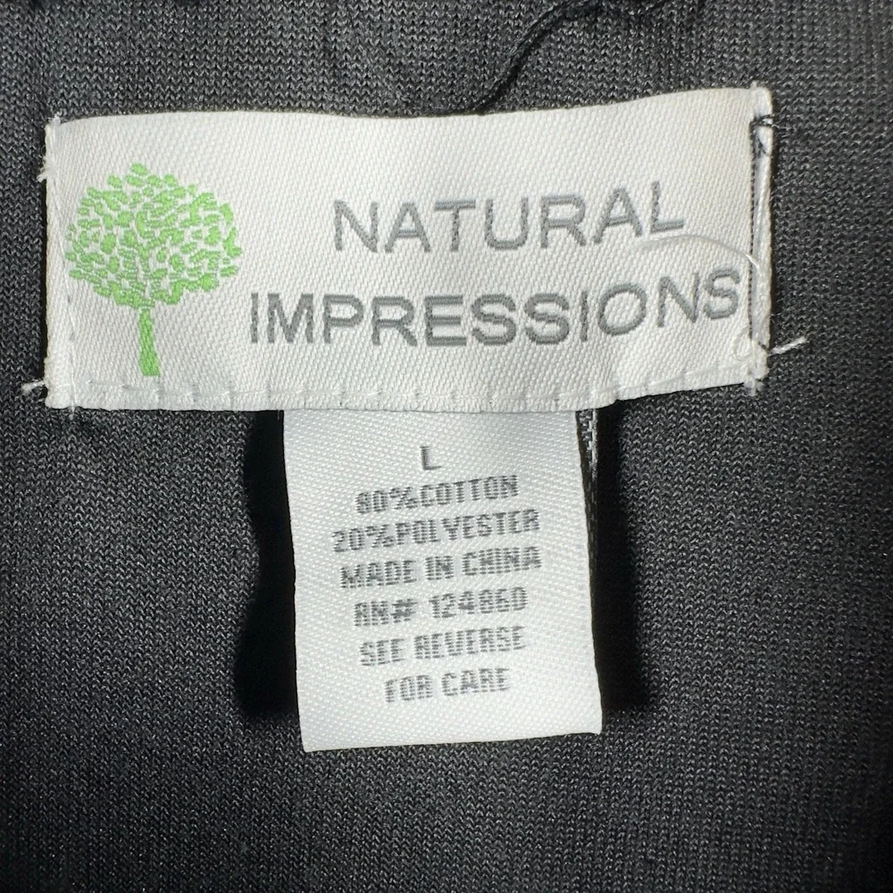 Natural Impressions Velour Jacket Women's L Cardinal Christmas Winter‎ Sparkle